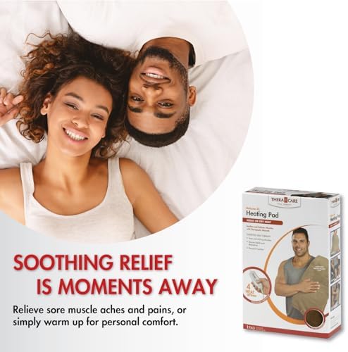 Veridian Healthcare TheraCare Deluxe XL Moist or Dry Heating Pad, Brown, Universal (24-510)