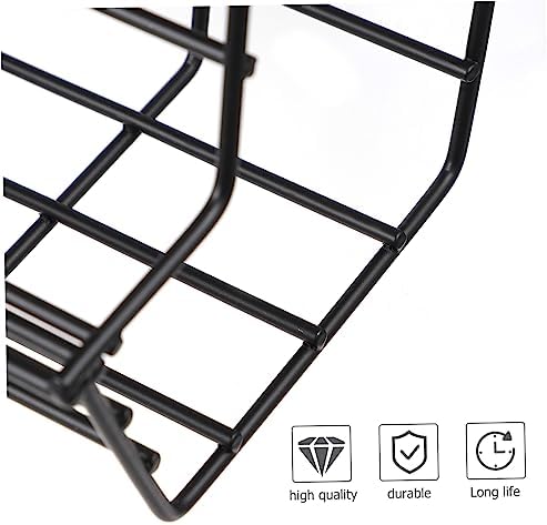 Desk Cable Storage Rack Iron Desk Cord Organizer for Work Area