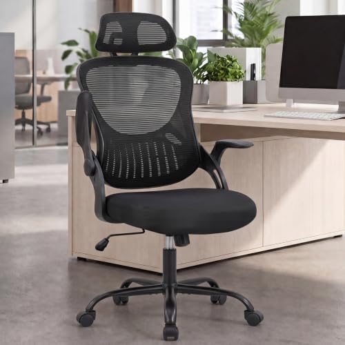 DUMOS Ergonomic Office Chair, Desk Computer Chair, Lumbar Support