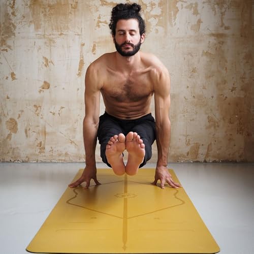 Liforme Classic Yoga Mat - Patented Alignment Design, Ultimate Grip