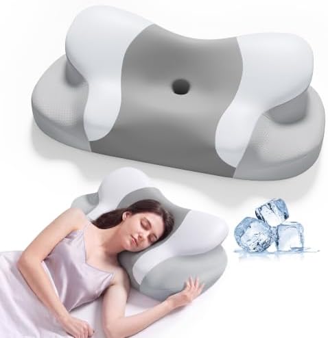 Cervical Pillow for Neck and Shoulder Pain Relief Ergonomic Contour Pillow