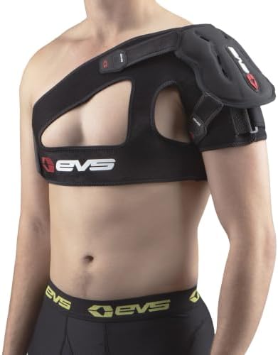 EVS SB03 Shoulder Brace, Compression Fit, Medical Grade, w/X-Strap, M