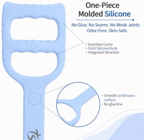 Silicone Figure 8 Resistance Band with Handles, 20/22/25 lb