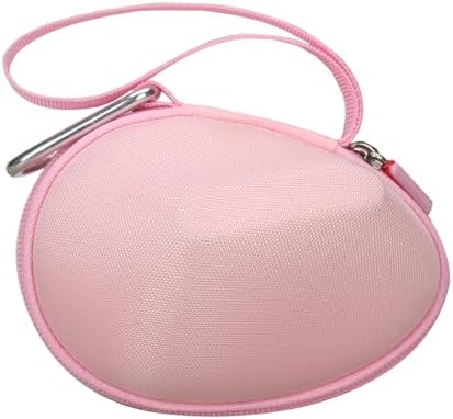 Mouse Case Fits for Logitech Lift Vertical Ergonomic Mouse, Travel Carrying Box for Logi Wireless Bluetooth Cordless Upright Mouse, Case Only (Pink)