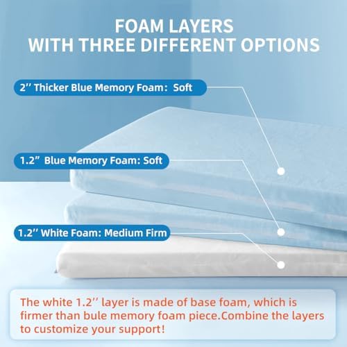 Adjustable Foam Pillow's One Layer to Raise Pillow Height