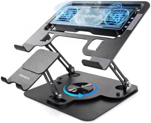 Laptop Cooling Pad with Detachable Fan & Cooler (USB A-C Port)
