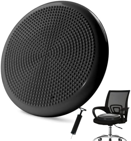 Wobble Cushion，Wiggle Seat，Balance Disc （Extra Thick 34cm/13.4in），for Balance Stability Training, Improve Sitting