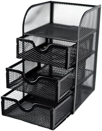 Huron Desktop Mini 3-Drawer Supplies Organizer (1/4/24/96) (1 pc)