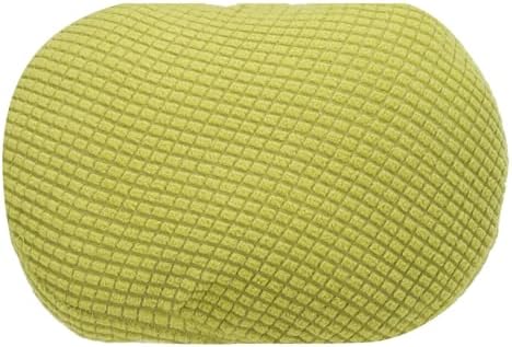 uxcell Office Chair Pillow Cover, Office Chair Headrest Attachment Removable Headrest Protector for Home Desk Computer Chairs, Green
