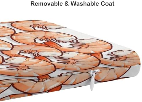 Decorative Seat Pad Chair Cushion Sushi Shrimp