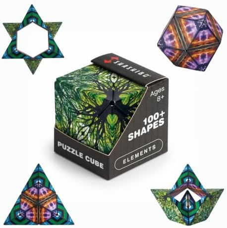 Shashibo DODECA Magnetic Puzzle Cube, Stress Relief Fidget Toy