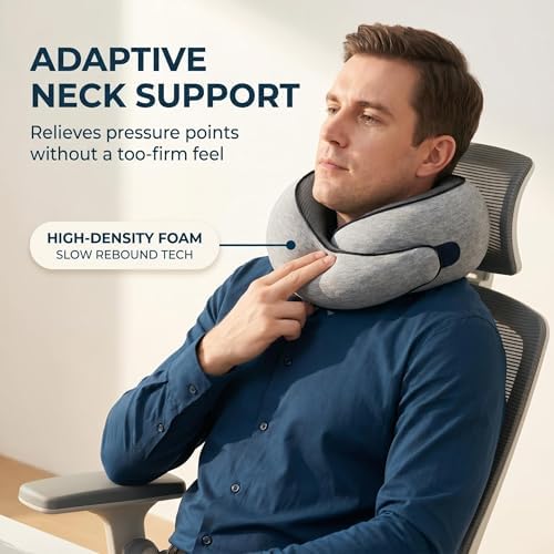 CosyRest Memory Foam Travel Neck Pillow