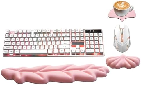 Ergonomic Keyboard Wrist Rest, Leaf Shape Wrist Rest for Computer Keyboard