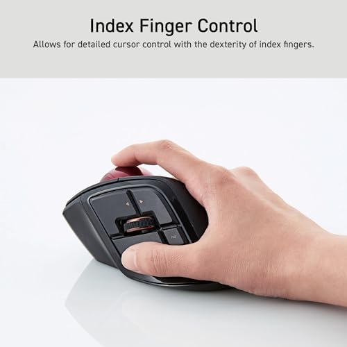 ELECOM DEFT PRO Trackball Mouse M-DPT1MRXBK