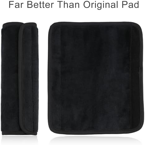Cushioned Arm Sling Padding for Neck Slim Sling Pad Neck Strap Cushion Comfort Shoulder Support Rotator Cuff Surgery Arm Immobilizer Brace Carry Padded Cover Pillow Wrist Hand Injury, 1Pc Velvet Black