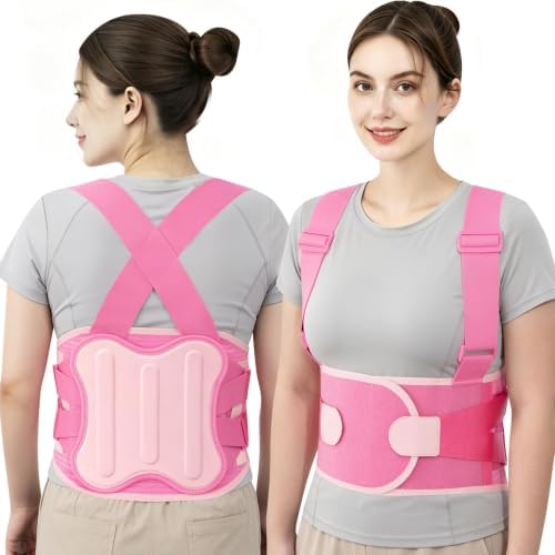 Work Back Brace for Men and Women Posture Corrector Lower Back Support