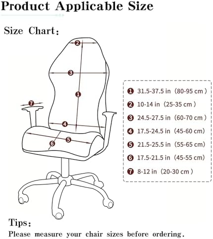 FORCHEER Velvet Gaming Chair Cover Pink with Armrest Covers Stretch Racing Style Computer Game Chair Slipcover with Attached Arms Covers Cat Scratch Proof Washable