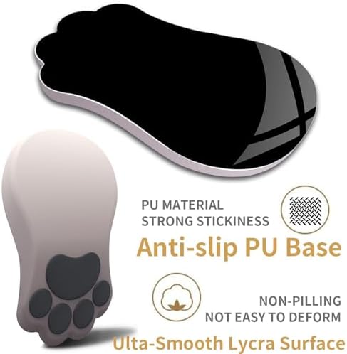 L-SPOUTTO Ergonomic Mouse Pad with Wrist Rest,Cute Mouse Pad Wrist Support