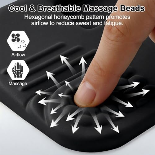 LIMOUS 2-in-1 Wrist Rest, Keyboard Stand, Ergonomic Wave Wrist Pad