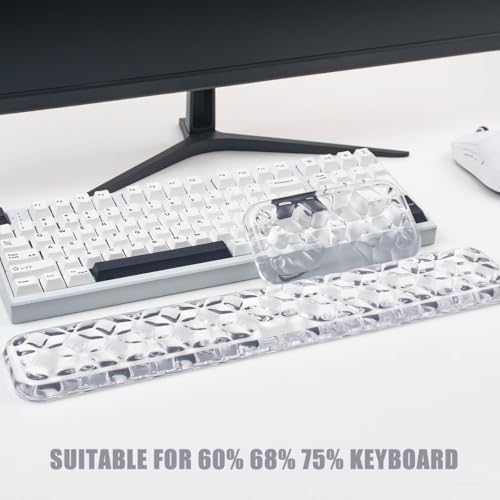 Gel Keyboard and Mouse Wrist Rest Set, Wrist Pad for Computer Keyboard