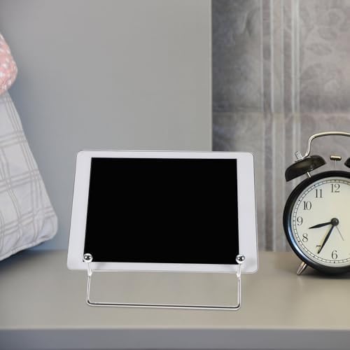 Multifunctional Iron Tablet and Laptop Stand, Detachable Computer Holder for Desk, 19.8x17.3x15cm Metal Raised Stand for Office and Home Use