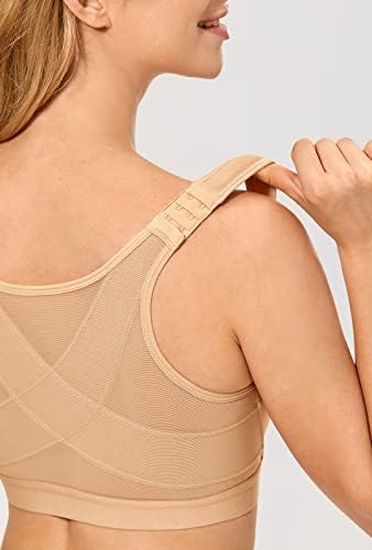 DELIMIRA Women's Front Closure Posture Support Bras