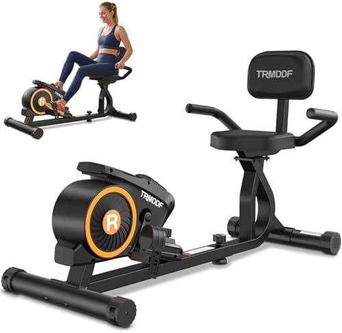Recumbent Exercise Bike with Magnetic Resistance for Home