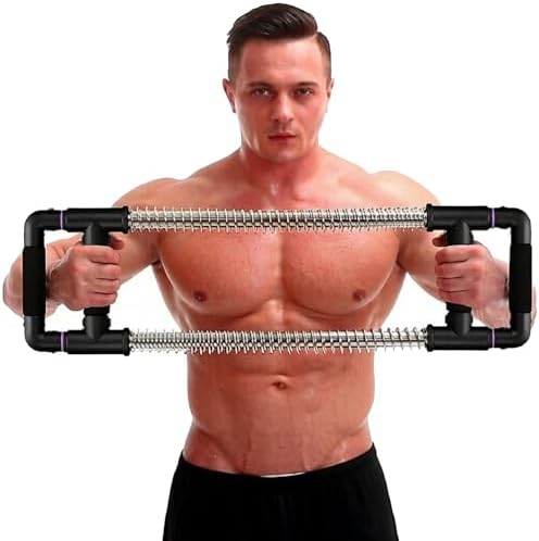 GoFitness Push Down Bar - Chest Workout Equipment for Home Gym