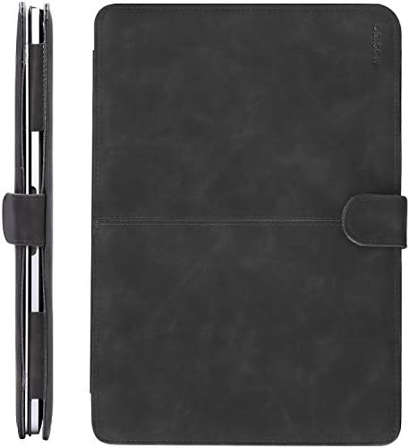 MOSISO PU Leather Sleeve Case Compatible with MacBook Air 13.6 inch