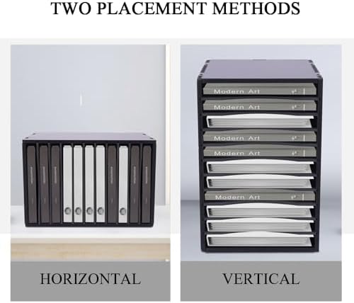 Mail Organizer 11 Slots, Literature Organizer for Classroom, Office, Home