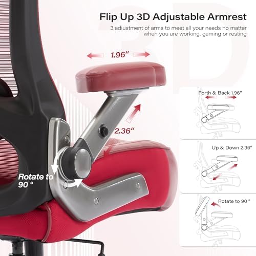 600lbs Big and Tall Office Chair, Heavy Duty Executive Computer Desk Chair