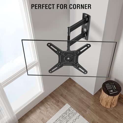 ELIVED Full Motion TV Wall Mount, 14-42" TV Monitor, VESA 200x200, 44 Lbs