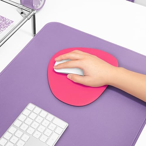 GREEDY FARMERS Mouse pad, Non-Slip Washable Waterproof Computer Mouse pad (Hot Pink)