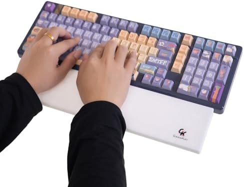 GK GAMAKAY Wrist Rest Pad, Ergonomic Silicone Wrist Rest for Keyboards