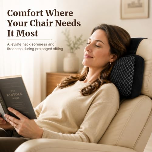 Neck Pillow for Recliner, Adjustable Headrest Support Pillow
