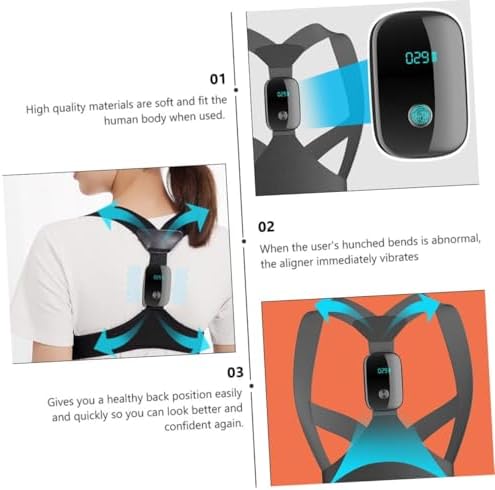 Electronic Posture Reminder Smart Corrector 400mAh Black
