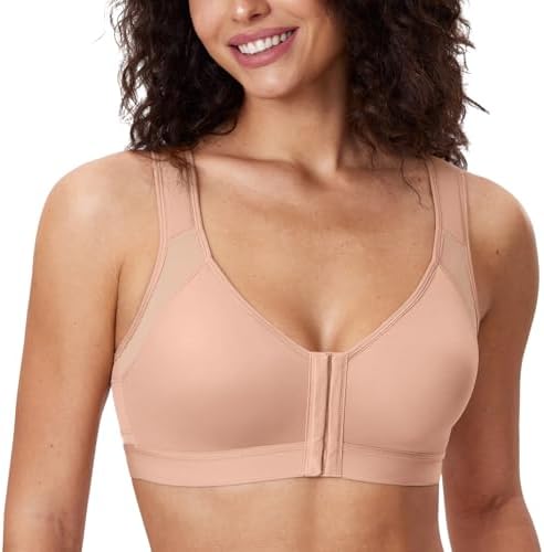 DELIMIRA Women's Front Closure Posture Support Bras