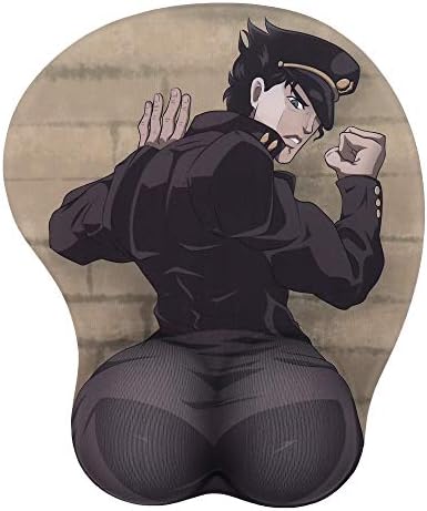 PP Anime 3D Mouse Pad with Soft Wrist Rest Gaming 3D Mousepads 2Way Skin