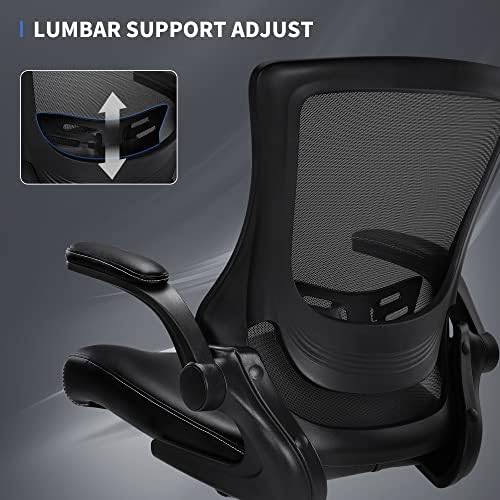 Misolant Tall Office Chair for Standing Desk, Drafting Chair with Footrest Ring, PU Leather Recline High Office Tall Desk Chair with Adjustable Lumbar Support