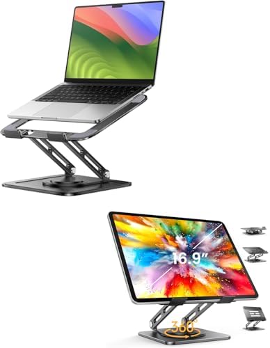 LOXP Swivel Laptop Stand and Tablet Stand