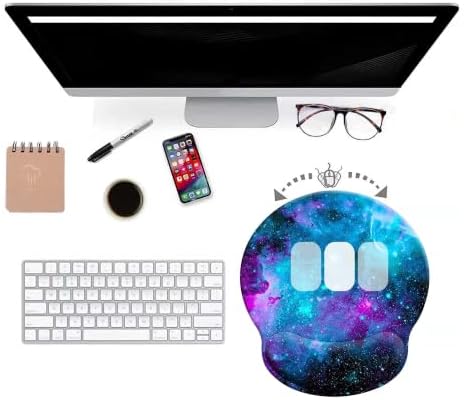 Ergonomic Mouse Pad with Wrist Support,Gaming Mousepad with with Non-Slip