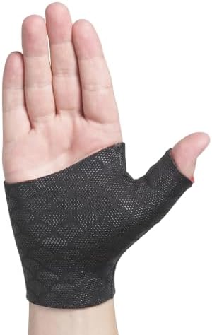 Thermoskin Wrist Thumb Sleeve, Fingerless Pain-Relieving Glove, XXL