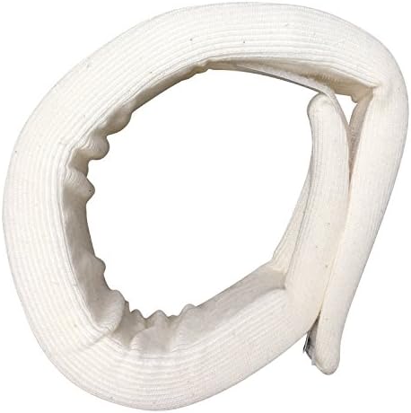 OTC Cervical Collar, Soft Contour Foam, Neck Support Brace, White Narrow 2.5" Depth, Large (Pack of 3)