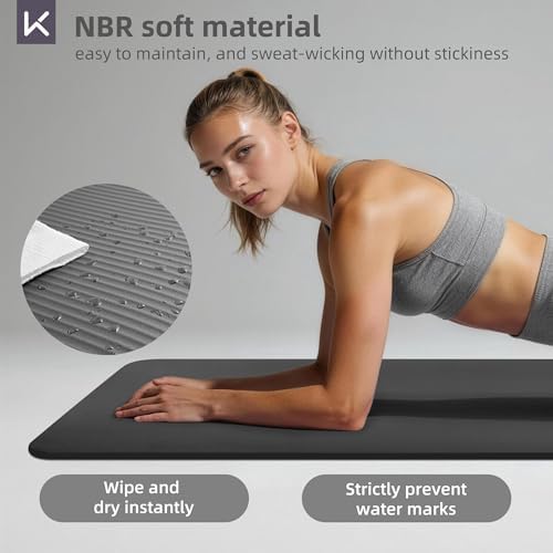 KEEP Extra Thick NBR Yoga Mat