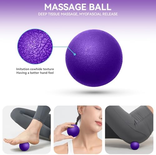 Krightlink 5 in 1 Foam Roller Set High Density Deep Tissue Massager
