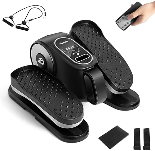 Under Desk Elliptical Machine with 12 Speed Levels for Whole Family