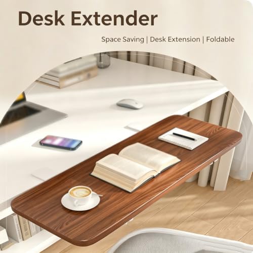Desk Extender Plate, 90° Foldable Keyboard Tray, Keyboard Extension Table