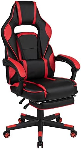 Flash Furniture Reclining Ergonomic Gaming Chair, Red