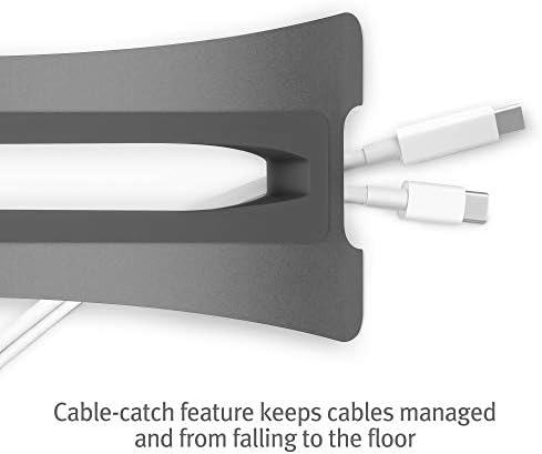 Twelve South BookArc for MacBook, Space-Saving Vertical Desktop Stand, Grey