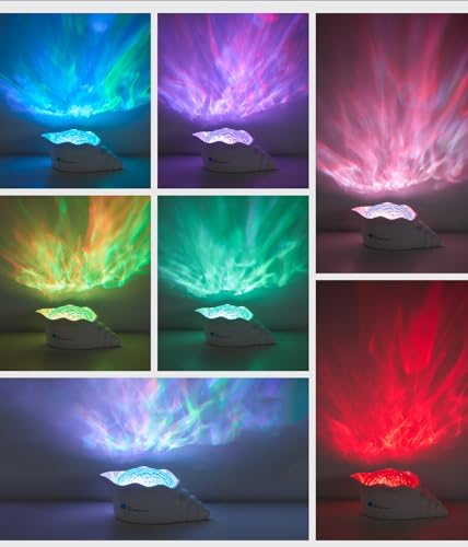 Conch Ocean Wave Projector for Room Decor | Ambient Lighting | Mood Light